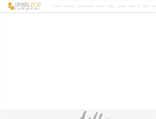 Tablet Screenshot of pixelpopphoto.com